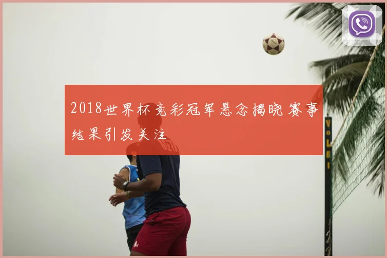 2018世界杯竞彩冠军悬念揭晓 赛事结果引发关注